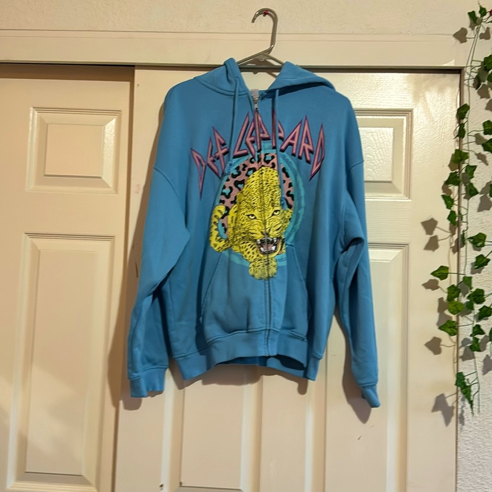 def leopard hoodie